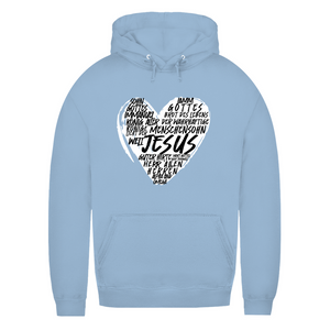 Damen Hoodie jesus guter hirte