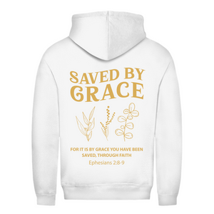 Damen Hoodie saved by grace ehpesians 2:8-9