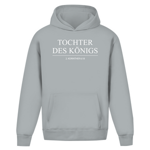 Oversize Hoodie Ohne Kordel tochter des königs 2. korinther 6:18