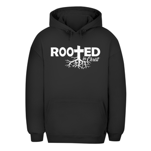 Unisex Oversize Hoodie rooted in christ