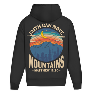 Oversize Hoodie Ohne Kordel faith can move mountains matthew 17:20