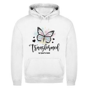Herren Hoodie transformed by gods love