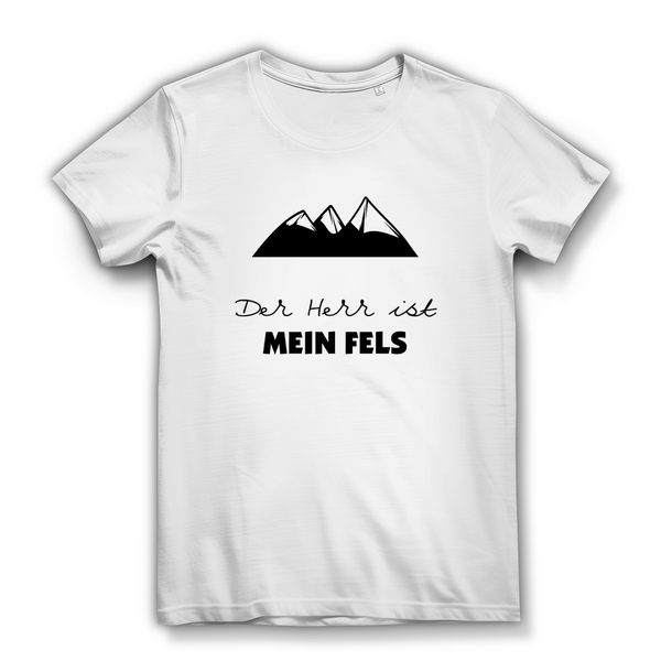 Damen Bio T-Shirt der herr ist mein fels