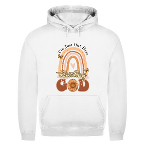 Herren Hoodie trusting god