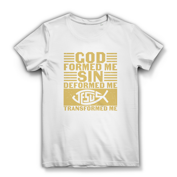 Damen  Bio T-Shirt god formed me