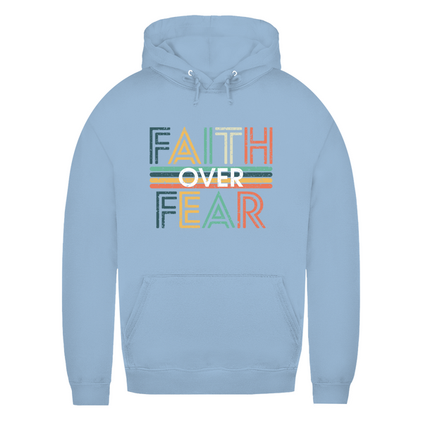 Damen Hoodie faith over fear