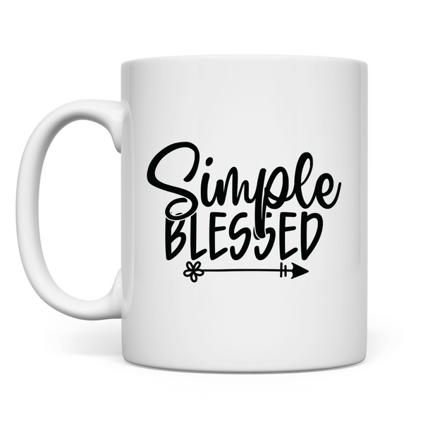 Tasse simple blessed