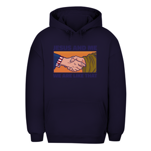 Unisex Oversize Hoodie jesus and me we are like that