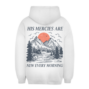 Unisex Oversize Hoodie his marcies are new every morning