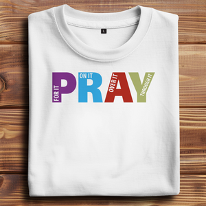 Oversize T-Shirt pray on it