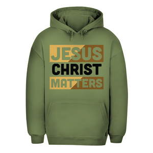 Unisex Oversize Hoodie jesus christ matters