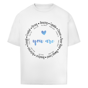 Oversize T-Shirt you are strong amazing