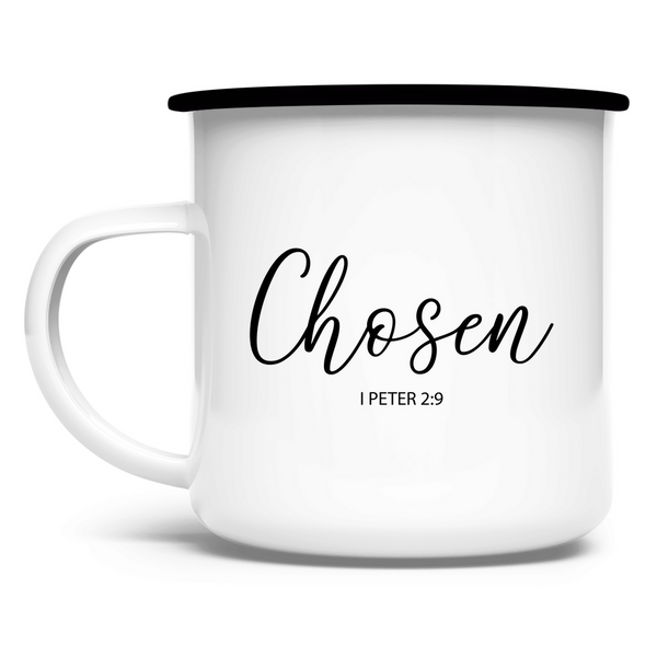 Emaille Tasse chosen 1 peter 2:9