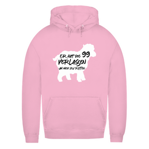 Damen Hoodie er hat die 99 verlassen