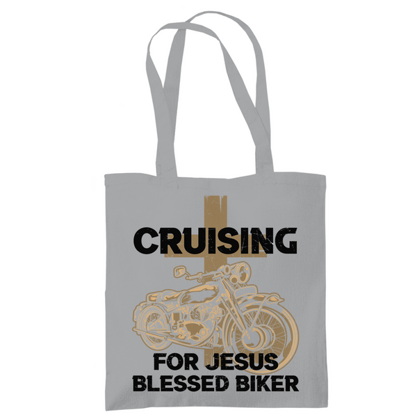 Tragetasche cruising for jesus blessed biker