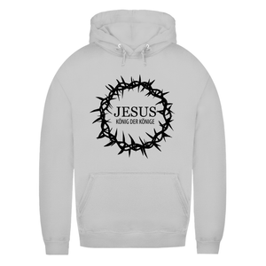 Damen Hoodie jesus könig der könige dornenkrone