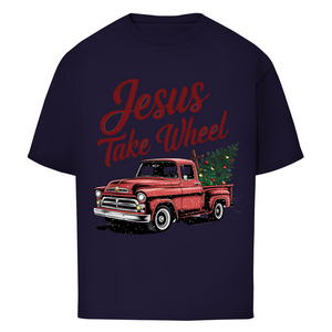 Oversize T-Shirt jesus take wheel