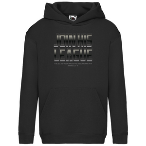 Kinder Hoodie Join his league romans 3:25-26