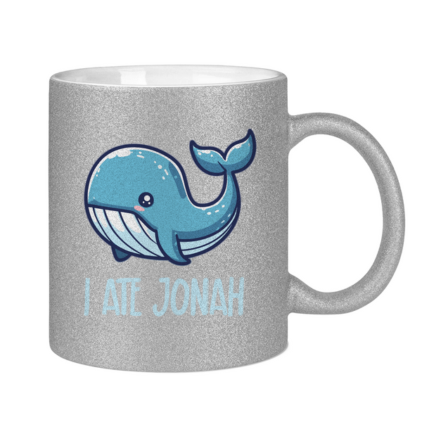 Glitzertasse i ate jonah wal