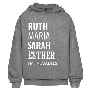 Oversize Washed Hoodie ruth maria sarah esther