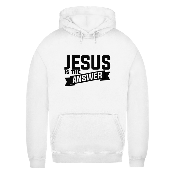 Damen Hoodie jesus is the answer