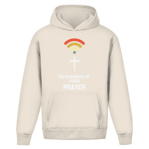 Oversize Hoodie Ohne Kordel enter the password for god