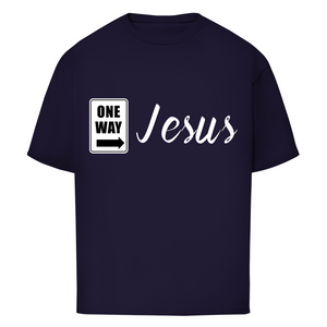 Oversize T-Shirt one way jesus
