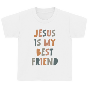 Kinder T-Shirt jesus is my best friend