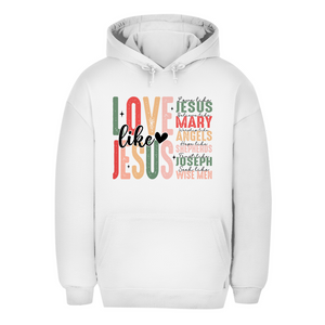 Unisex Oversize Hoodie love like jesus