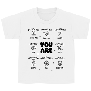 Kinder T-Shirt you are strong