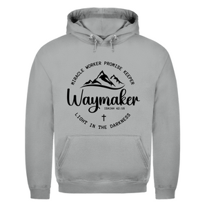 Herren Hoodie waymaker isaiah 42:16