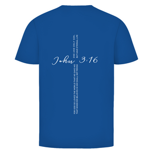 Herren T-Shirt for god so loved the world john 3:16