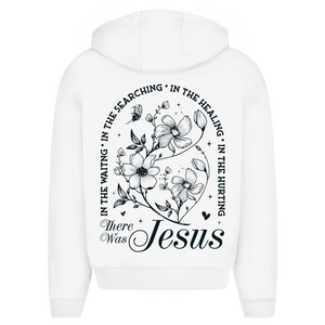 Oversize Zipper Hoodie there was jesus