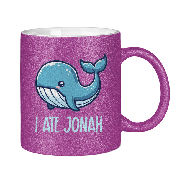 Glitzertasse i ate jonah wal