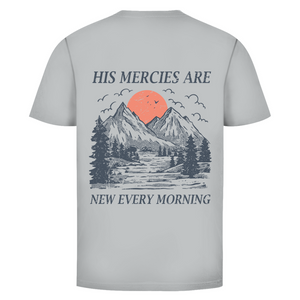 Herren T-Shirt his marcies are new every morning