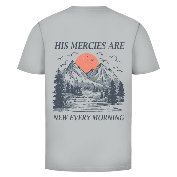 Herren T-Shirt his marcies are new every morning