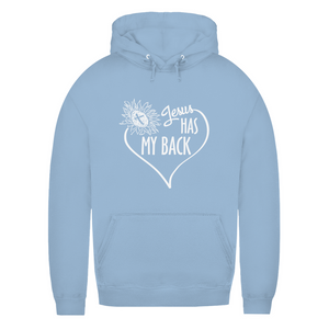 Damen Hoodie jesus has my back