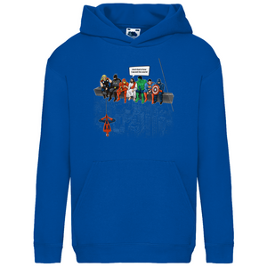 Kinder Hoodie superhelden parodie