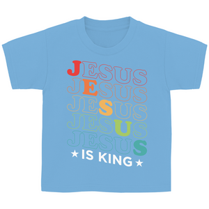Kinder T-Shirt jesus is king
