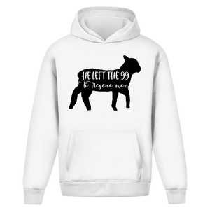 Oversize Hoodie Ohne Kordel he left the 99