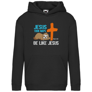 Kinder Hoodie jesus took naps mark 4:38