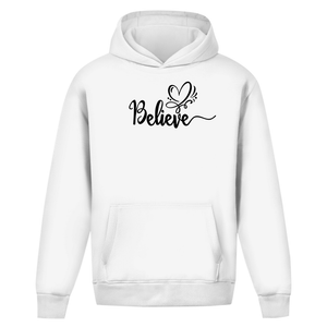Oversize Hoodie Ohne Kordel believe