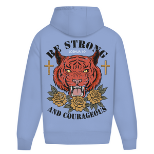 Oversize Hoodie Ohne Kordel be strong and courageous joshua 1:9