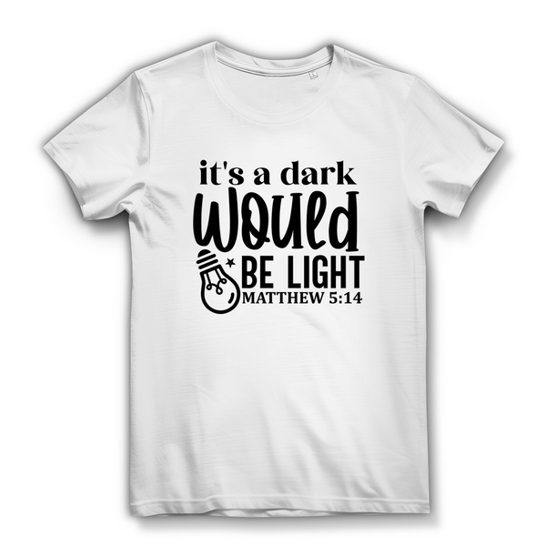 Damen Premium Bio T-Shirt would be light matthew 5:14