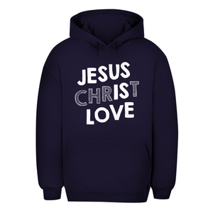 Unisex Oversize Hoodie jesus christ love