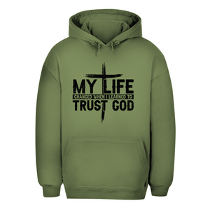 Unisex Oversize Hoodie when i learned to trust god