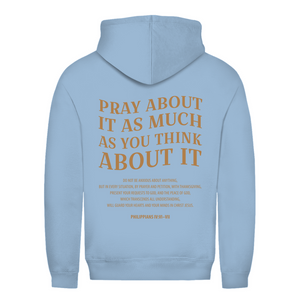 Damen Hoodie pray about it philippians 4:6-7
