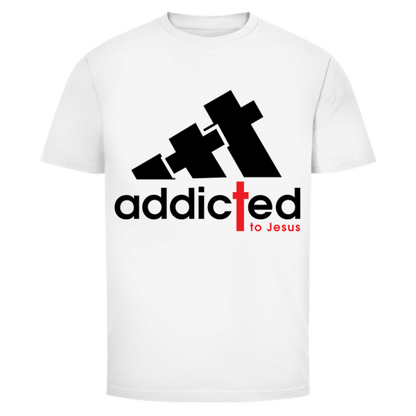 Herren T-Shirt addicted to jesus