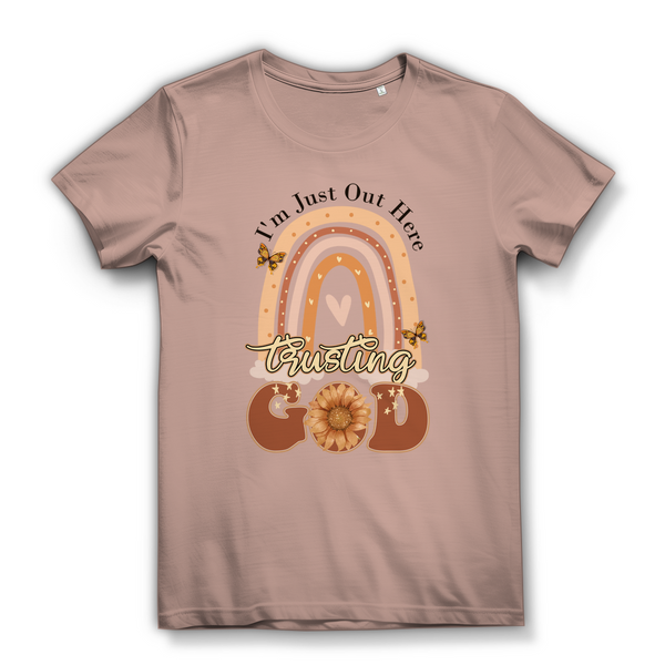 Damen Bio T-Shirt trusting god