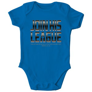 Kinder Bio Body Join his league romans 3:25-26
